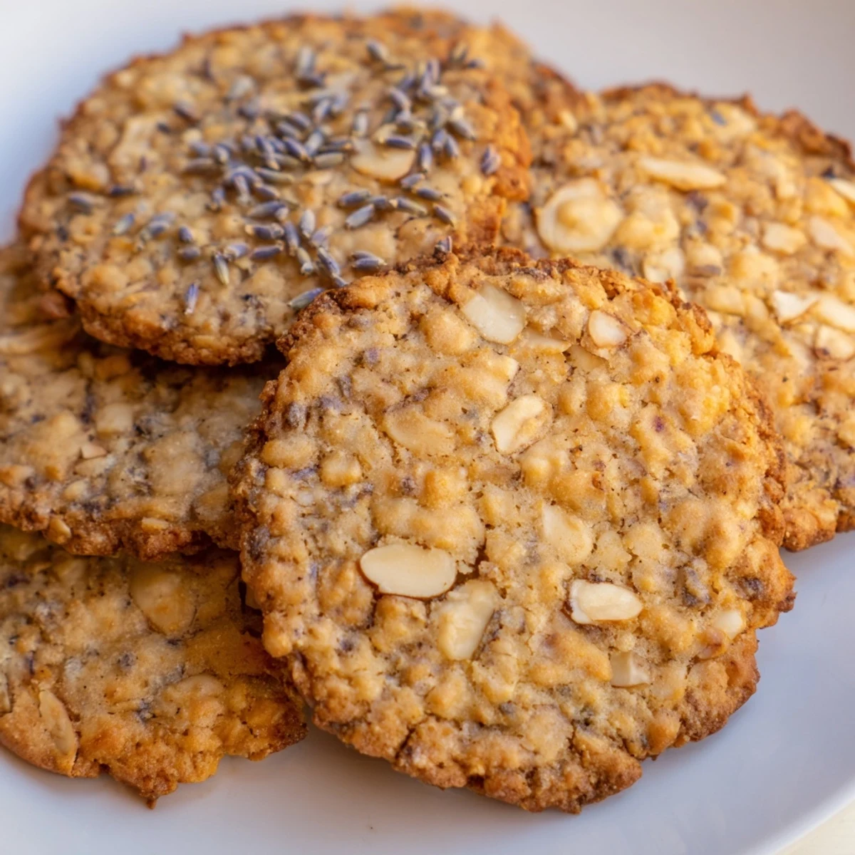 Lavender Honey Crunch Cookies