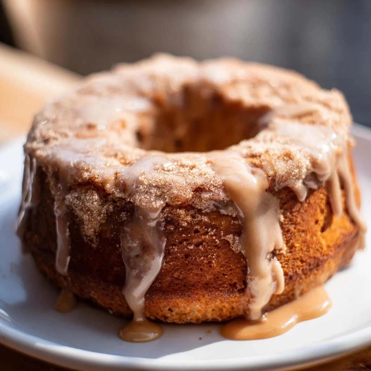 Moist banana bread donuts fresh from the oven, ready for breakfast or dessert