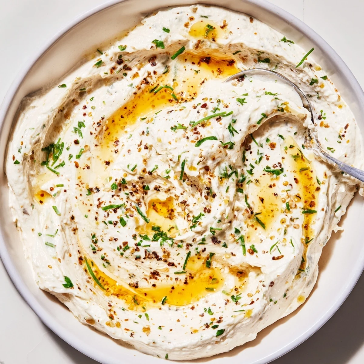 Silky Hot Honey Ranch Dip perfect for wings or crispy potato chips
