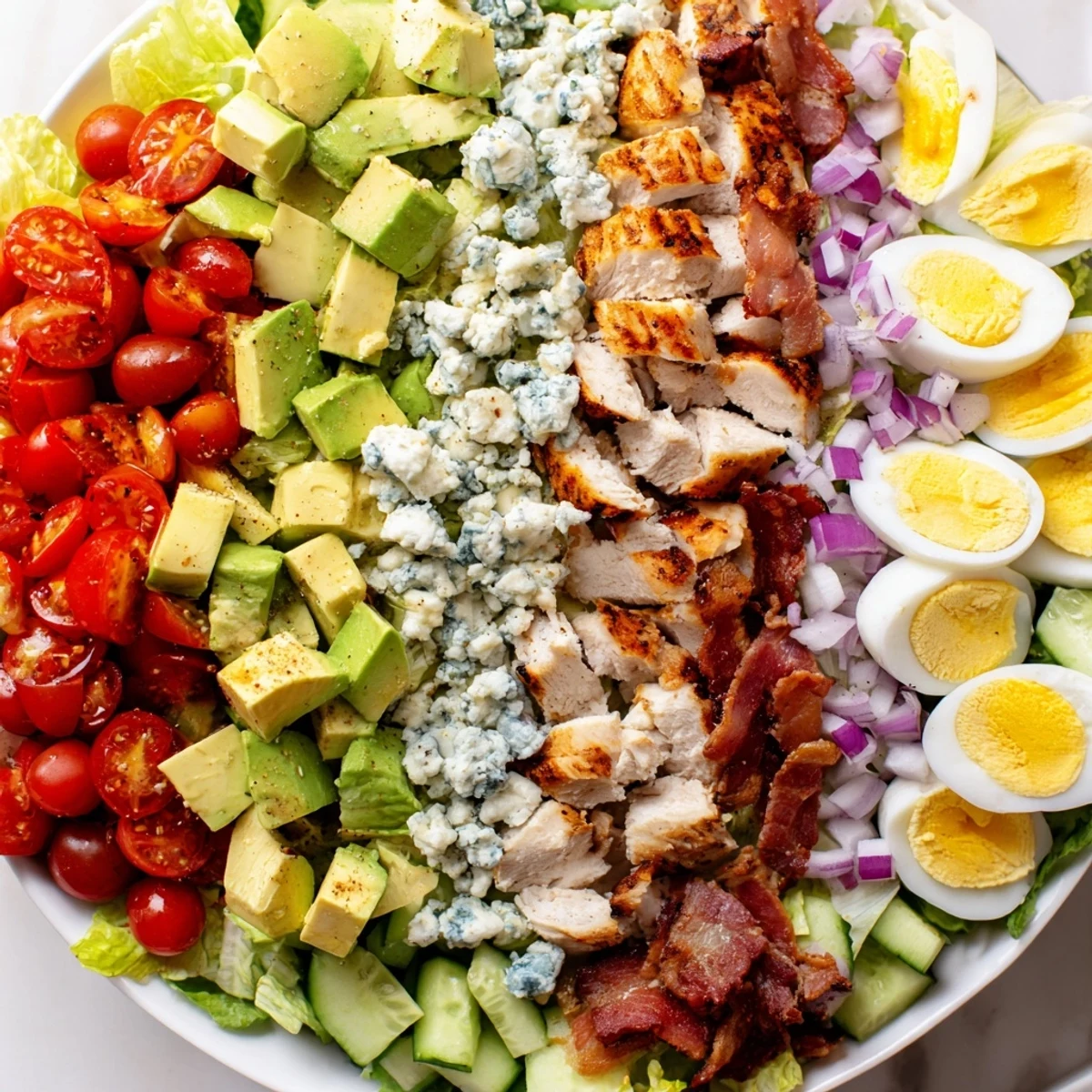 High Protein Cobb Salad