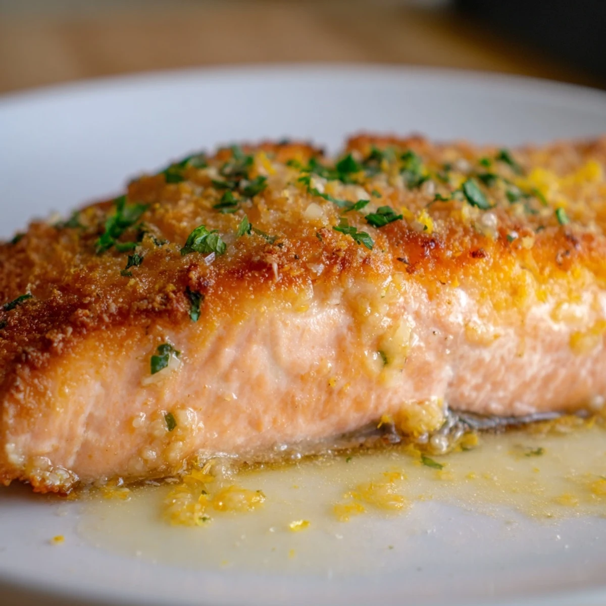 Garlic Butter Salmon Fillet
