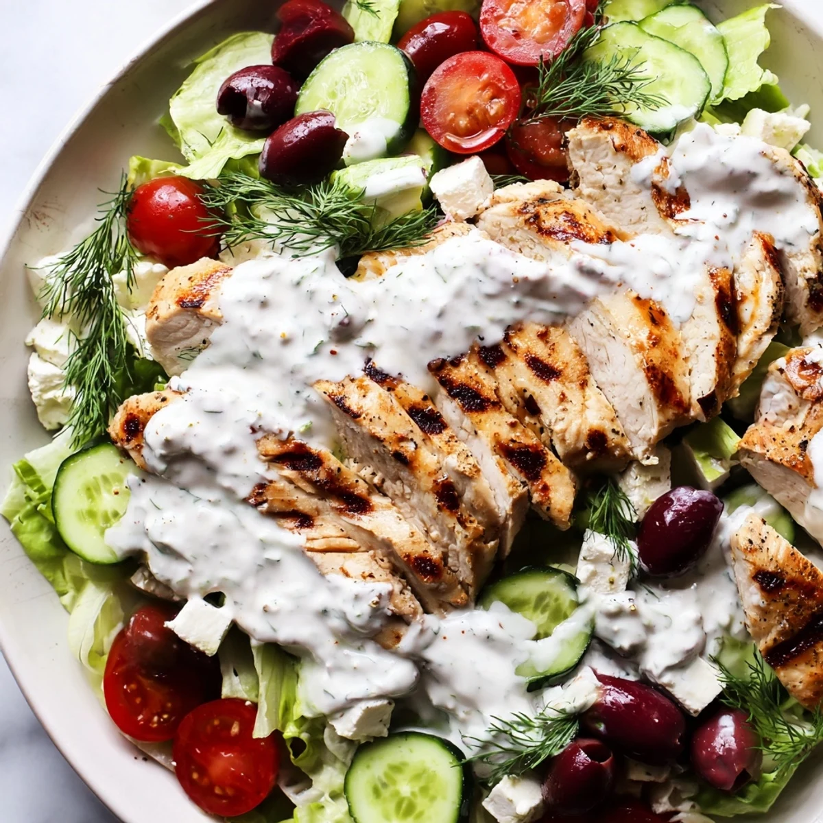 Greek Chicken Salad