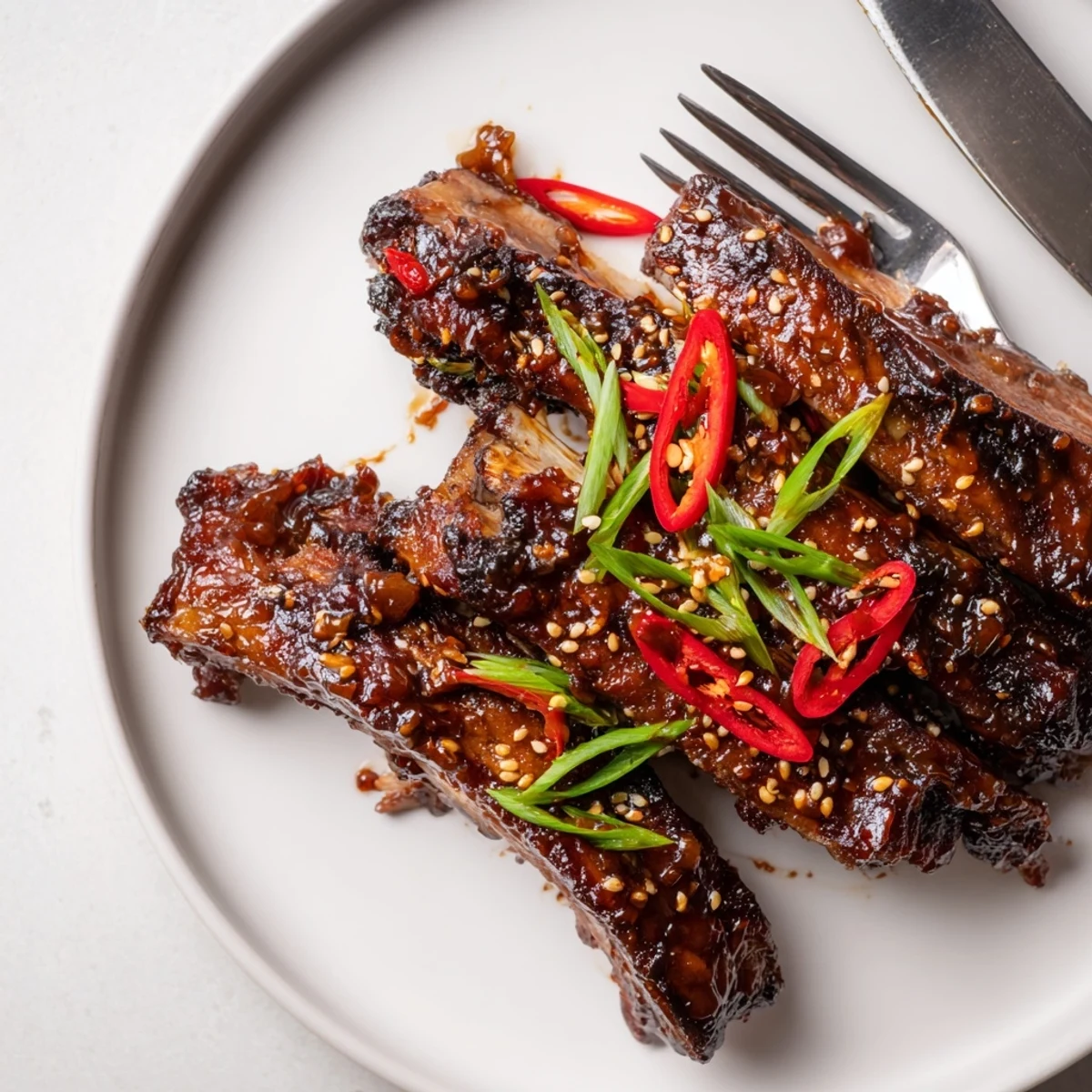 Korean BBQ Lamb Ribs