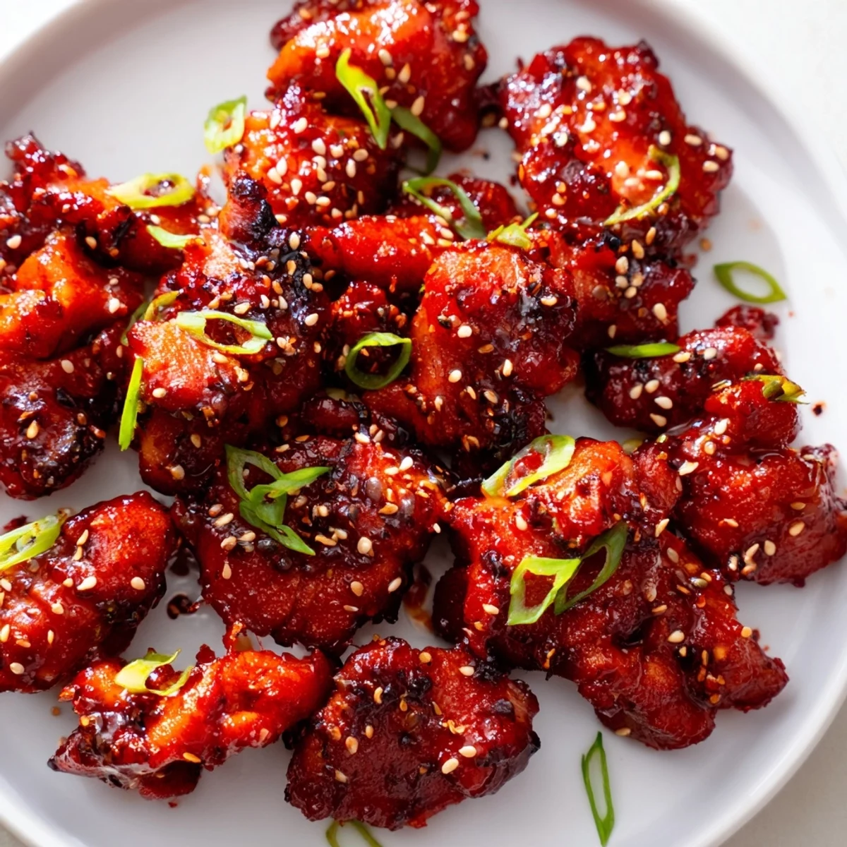 Spicy Gochujang Korean Chicken