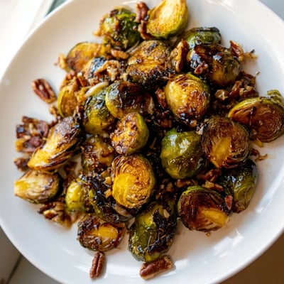 Honey Balsamic Brussels Sprouts